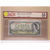 1954 canadian $20 bill BCs- BC-33a coyne towers, devil's face- very fine 35 original
