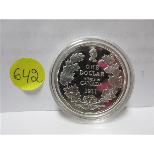 2006 cook island tribute to canada $1 coin token