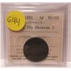 Image 1 : 1891 ICCS canadian large cents- VG-10 obverse 3