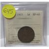 Image 1 : 1905 ICCS canadian large cent- EF-40