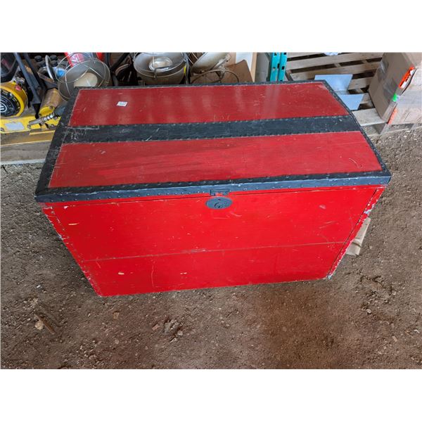 Red Storage Chest 40"x23"25"