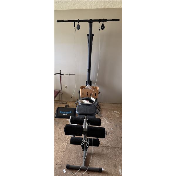 Power Pro Strength Training System Bow flex Disassembled w/ Parts