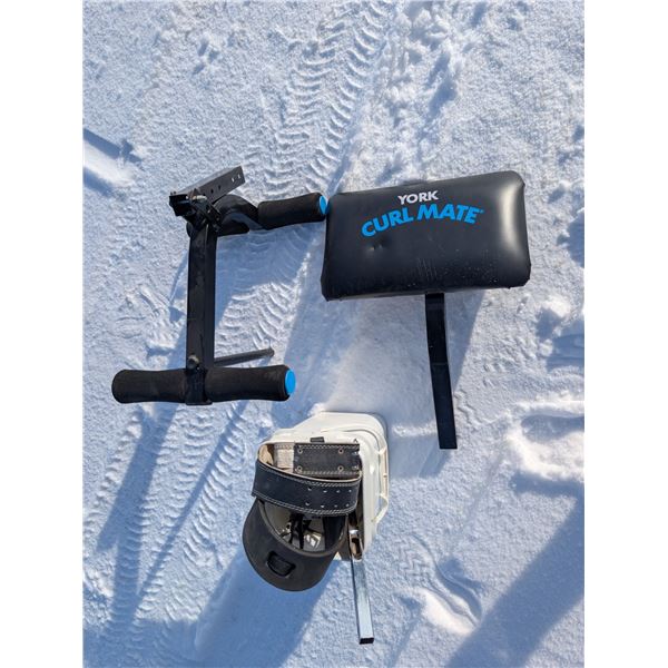 Misc. Workout Items and etc. (weights, Belts, parts for equipment)