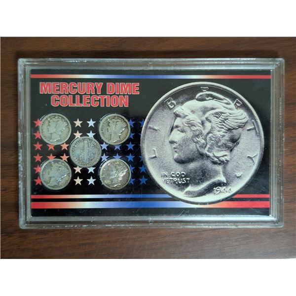 Mercury Dime Collection (Each Coin Contains 90% Silver) 1944
