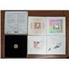 Image 1 : Canada Post official Millennium Keepsake (3) Commemorative Stamps (1) Commemorative Coin Housed In o