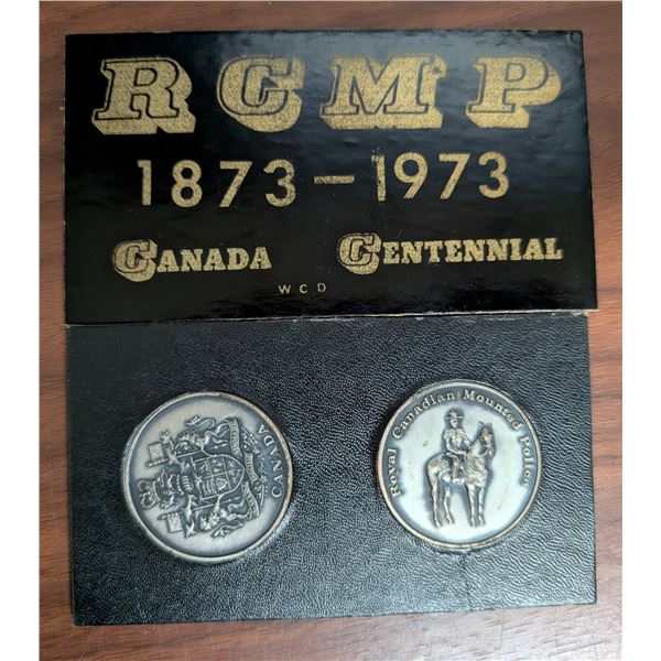 RCMP 1873-1973 Canadian WCD Centennial Coins