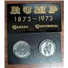 Image 1 : RCMP 1873-1973 Canadian WCD Centennial Coins