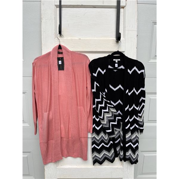 2 Cardigans size M- new condition and 1 has a tag