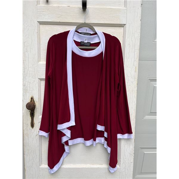 2 piece matching artisan set size L- never worn