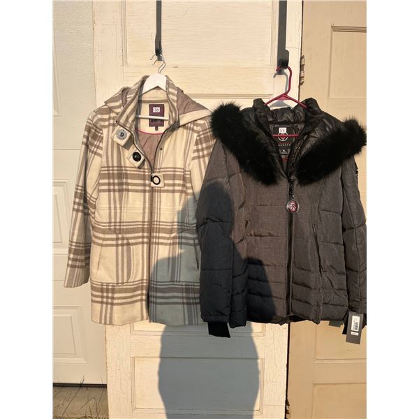 Point zero placid coat and halifax traders puffer jacket- size XL with new tag