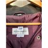 Image 2 : Point zero plaid coat and burgundy parka size L