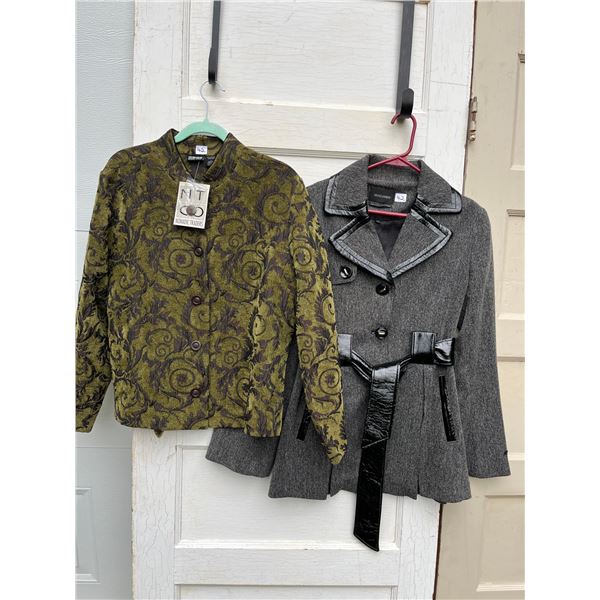 NTCO nomadic traders jacket and nicole benisti jacket- designer high end