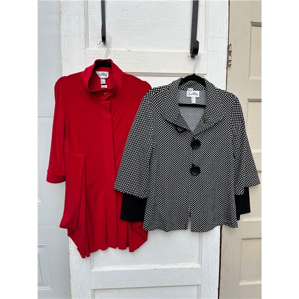 Joseph ribkoff tunic and dress jacket