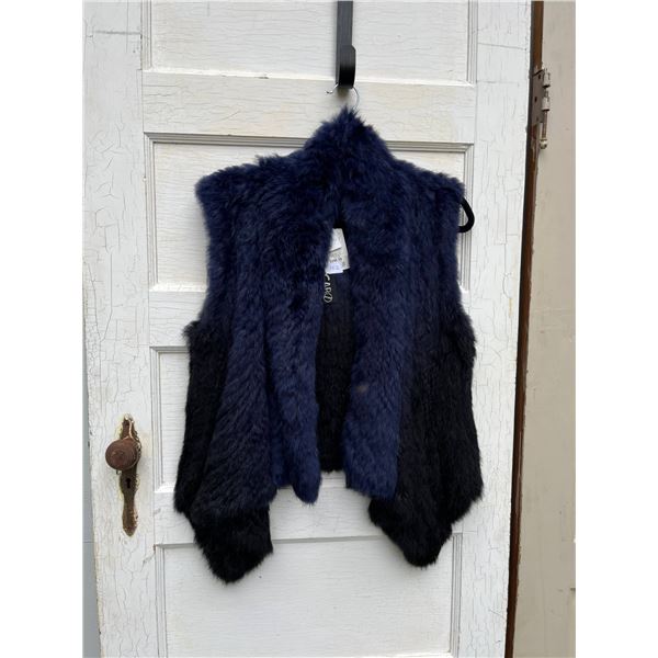 Genuine fur vest by cabo- Size Xl