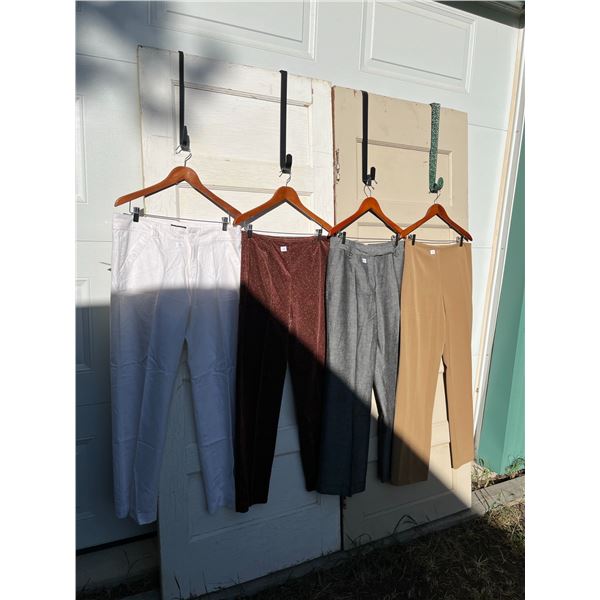 4 pairs of women's pants- size 12