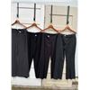 4 pairs of women's dress pants- sizes 11-13