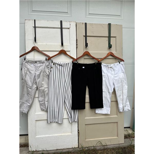 4 capri length pants- size 12/14