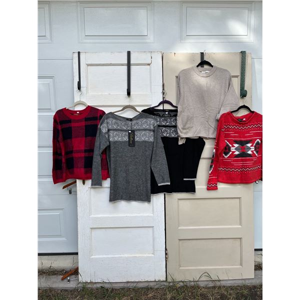 5 High quality pullover sweaters- Size L