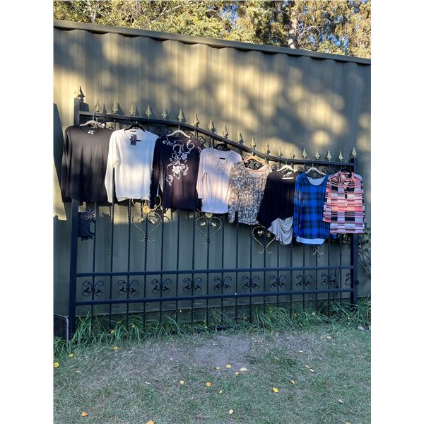 8 women's tops- Size M/L