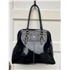 Image 1 : L.credi black patent handbag- 13" by 16"