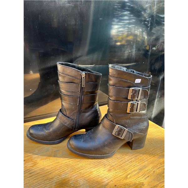 Genuine harley davidson boots- size 6M