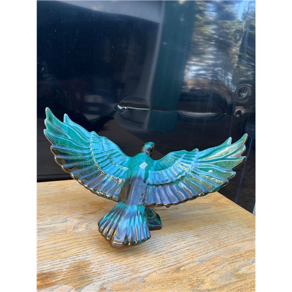 Blue mountain pottery eagle- 14.5" by 8"