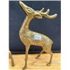 Image 2 : 3 piece brass deer family