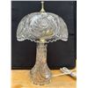 Image 1 : Genuine crystal lamp - works- 8" by 13"H