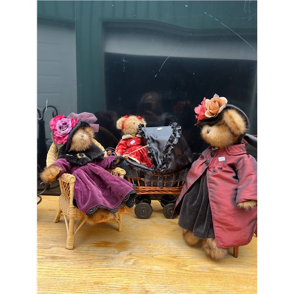 whimsical victorian bear collection