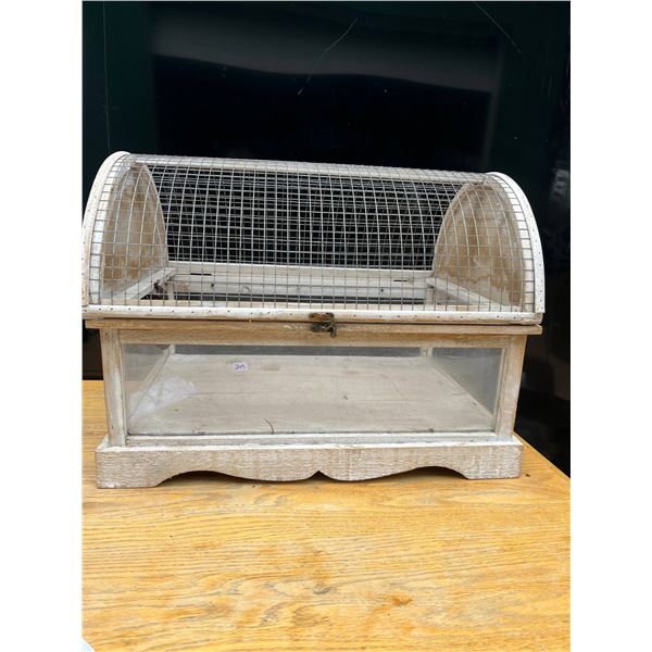 Hutch with latch- 20" by 14"H