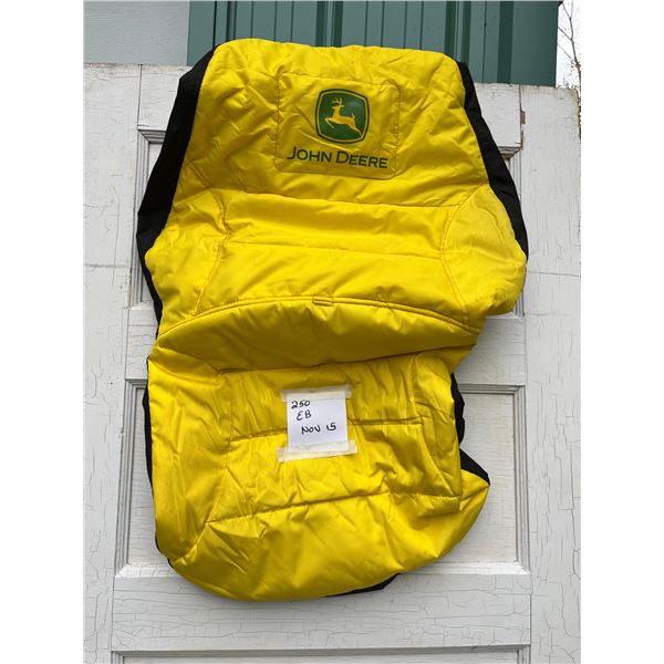John deere tractor seat cover