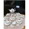 Image 1 : Northumbria fine bone China tea set- made in England- Carleton rose