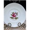 Image 5 : Northumbria fine bone China cake plate and 3 tier server- made in England- Carleton rose