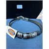 Image 1 : New fossil leather and metal bracelet