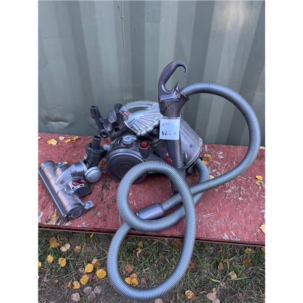 dyson dc23 vacuum - powers on, powerhead not working