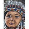 Image 3 : Picture of a first nations child by an first nations artist-c.thompson- 22" by 32"