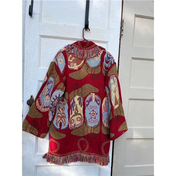 Unique bar m designs coat- L to XL