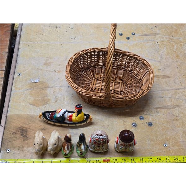 Salt and pepper shakers