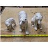 Image 1 : 3 porcelain bear statues