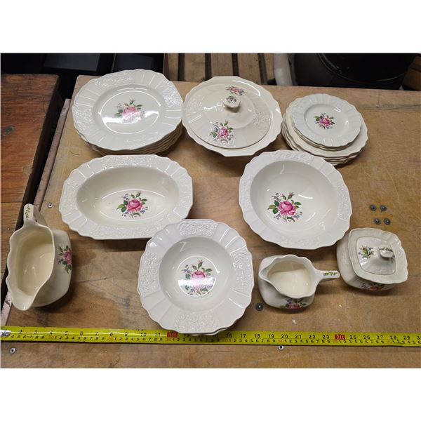 Staffordshire china ware set