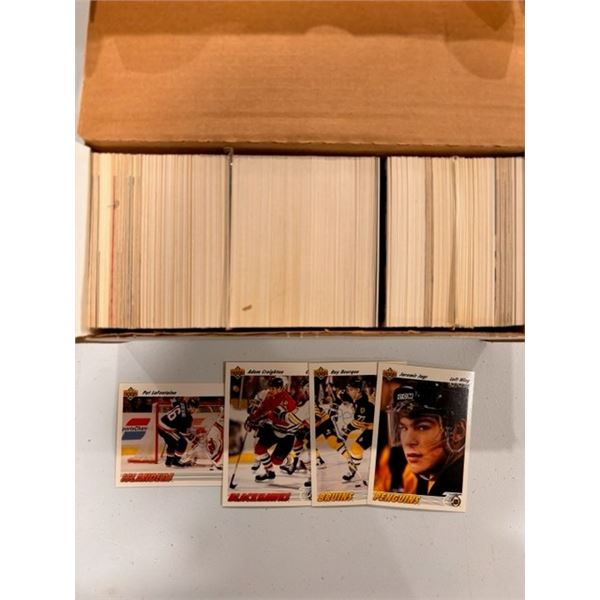 1991-92 Upper Deck Hockey Cards
