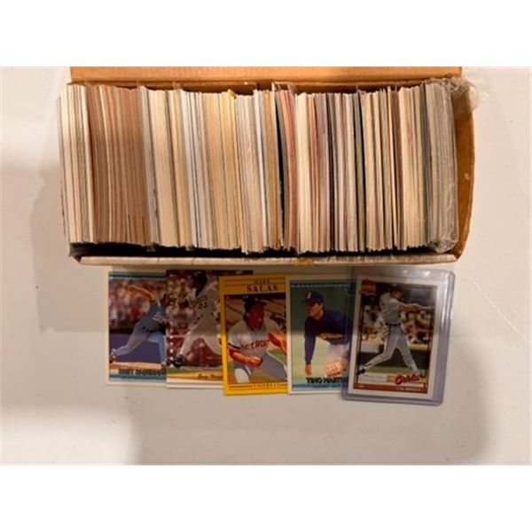 Box of Assorted Baseball Cards