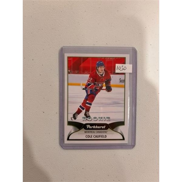 Cole Caufield - Rookie Card