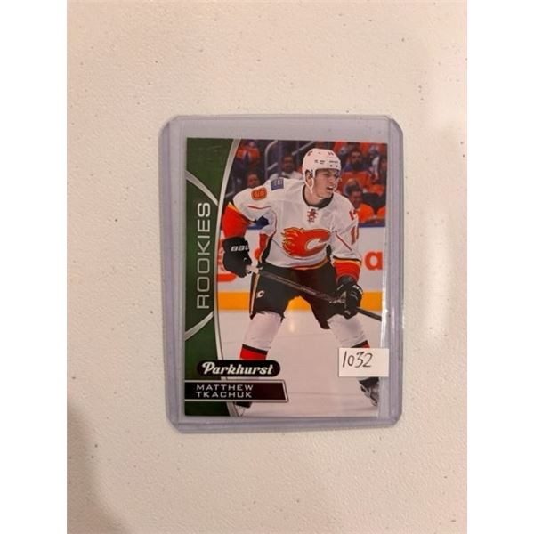Matthew Tkachuk - Rookie Card