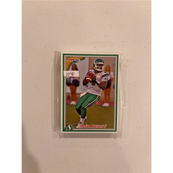 Saskatchewan Roughriders - JOGO Football Cards
