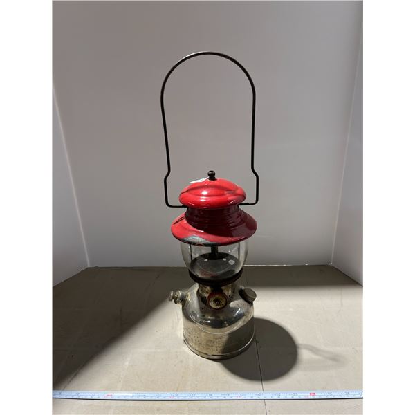 Coleman Lantern 200 T-66 stamp 10/ 1957 Nickel plated tank