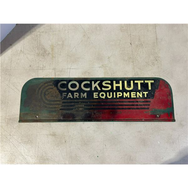 Cockshutt farm equipment parts rack top 20" x 6" (Rare)