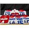 (6) Youth Hockey Sweaters Tim Hortons Canadians, (1) Adult Sweater