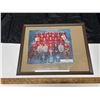 1957-58' Hockey Champions Framed Photo (Broken Side Glass)