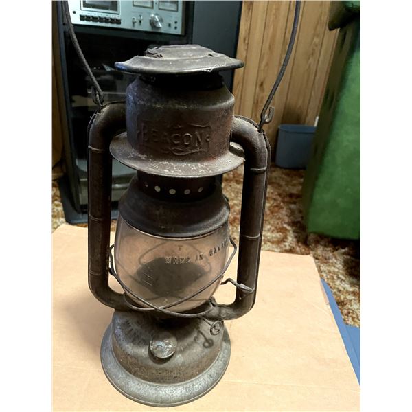 Beacon Lantern w/ Glass Bulb